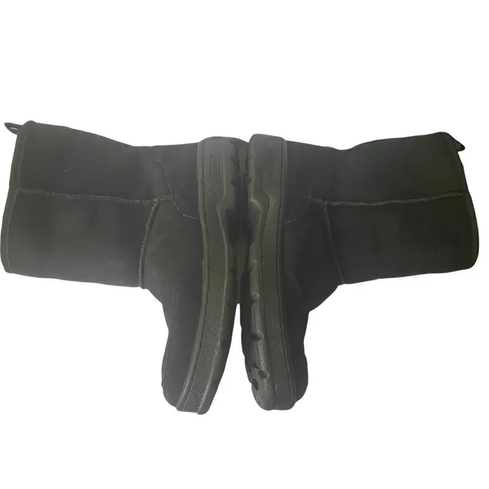 L.L. Bean Black Suede Primaloft Boot - 072609 - Women's Size 9M